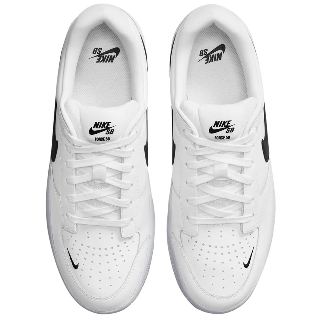 Nike SB Force 58 White / White / Black