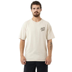 Santa Cruz Screaming Grizzly T-Shirt Natural