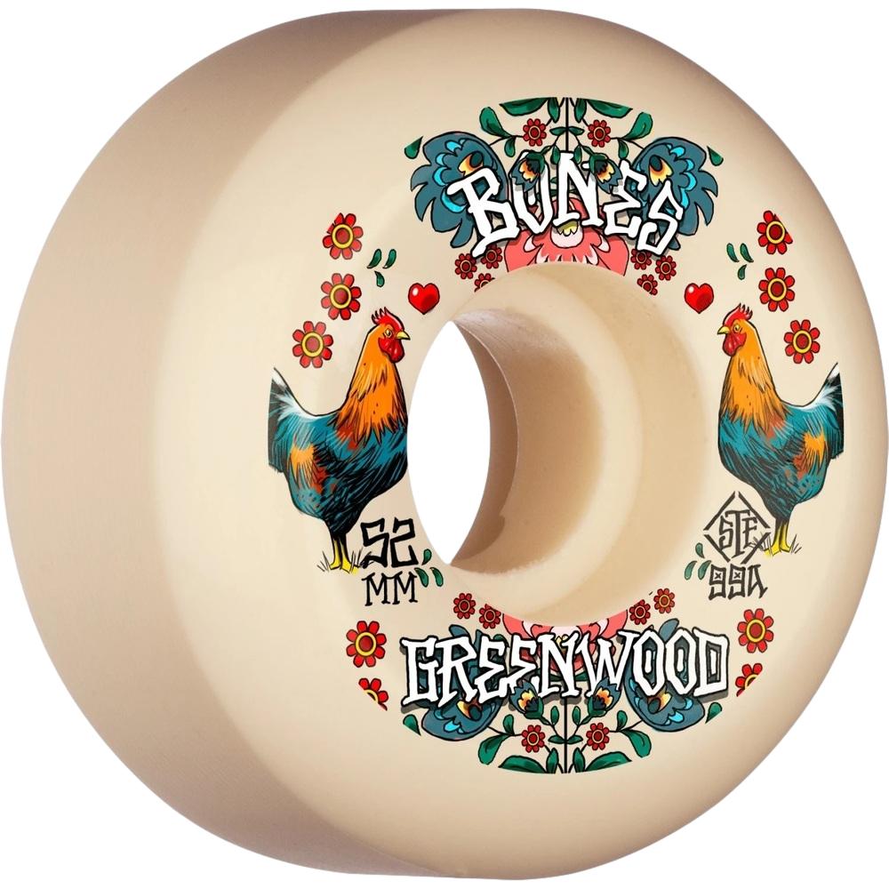 Bones STF Greenwood Decoupe 52mm V5 Sidecut