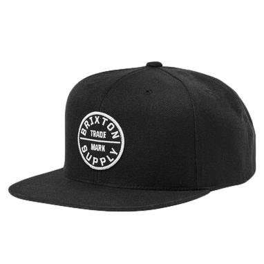 Brixton Oath III Snapback Black