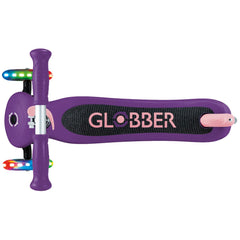 Globber Primo With Lights Purple/Pastel Pink