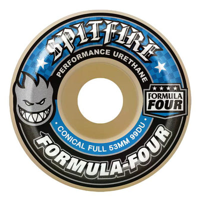 Spitfire F4 Conical Full 52mm 99a Skate Wheels