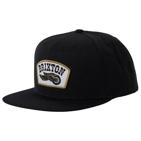 Brixton Roller MP Snapback Cap Black