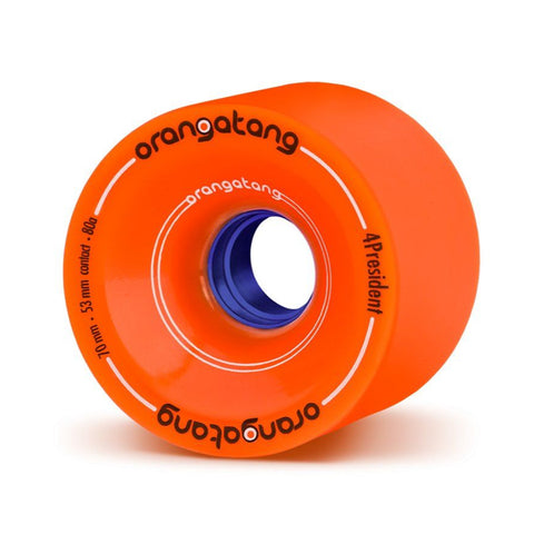 Orangatang 4President Orange 70mm / 80a Longboard Wheels