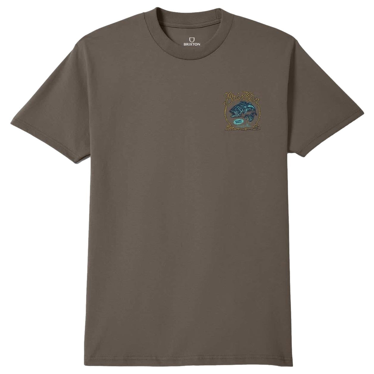 Brixton Cast Mens Tee Earth
