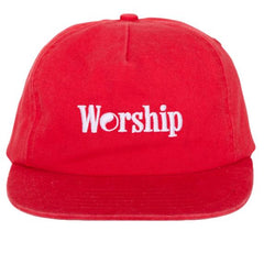Worship Smoko Hat Lucky Red