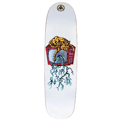 Welcome Skateboards Static Sphynx White 8.8"