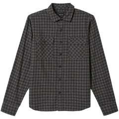 Brixton Lightweight Ultra Flannel Charcoal / Ray Flower