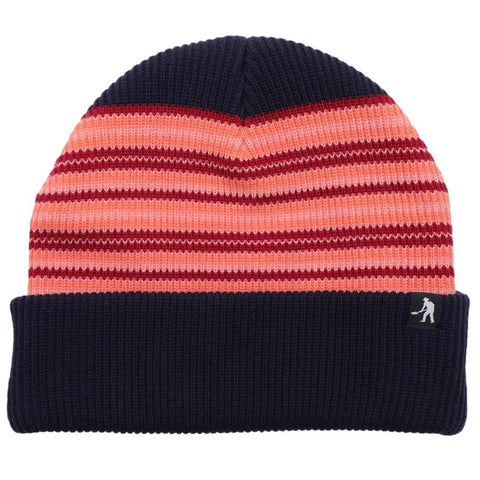 Pass-Port Organic Stripe Beanie Navy