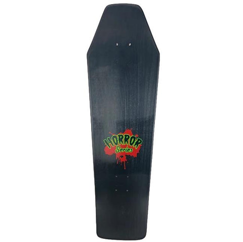 Vision Coffin Horror Series Skeleton Mini Skateboard Deck - 9.5"x32" - Limited Edition