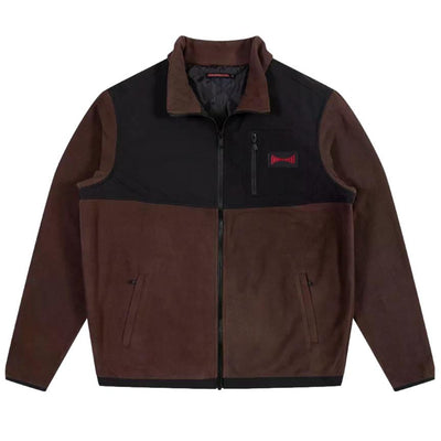 Independent Span Panelled Zip Through Jacket