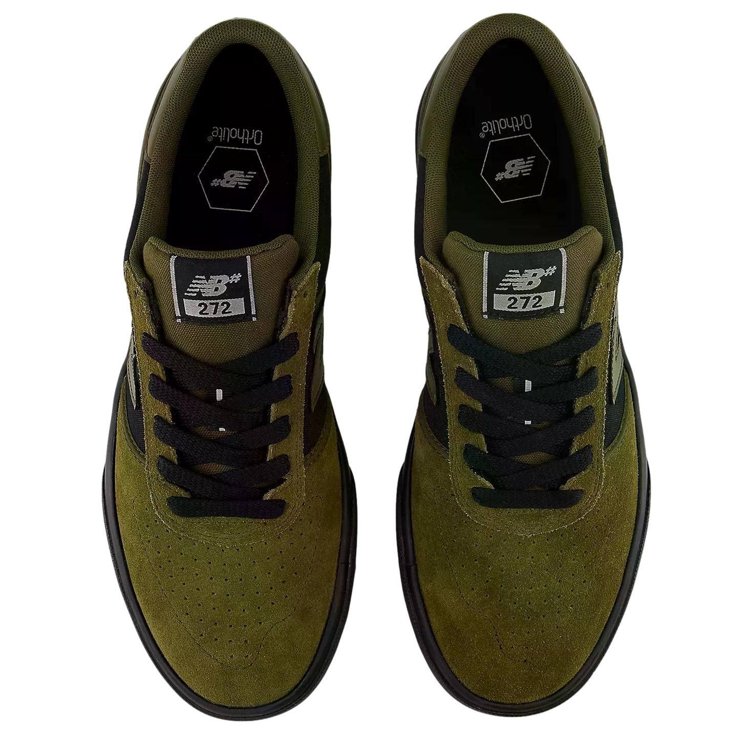 New Balance Numeric 272 Skate Shoes Dark Olive / Black