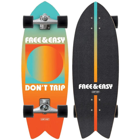 Carver Free & Easy Gradient Sun CX Surf Skate 9.75" x 29.25"