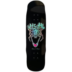 Welcome Skateboards Spidey on Effigy Black 8.8"