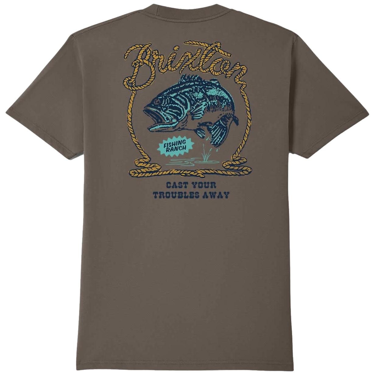 Brixton Cast Mens Tee Earth