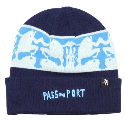 Pass-Port Scissorcraft Beanie Blue