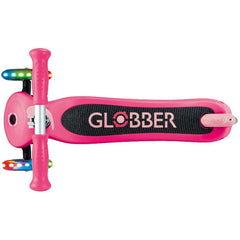 Globber Primo With Lights Fuchsia/Pastel Pink