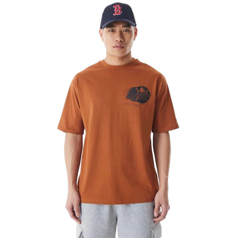 New Era Boston Red Sox Tee Brown / Black