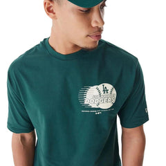 New Era LA Dodgers Tee Green / White