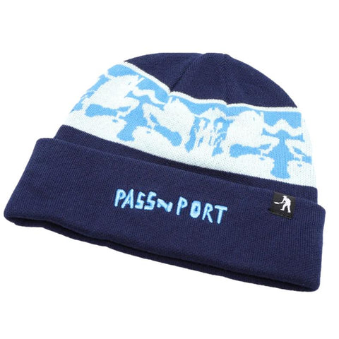 Pass-Port Scissorcraft Beanie Blue