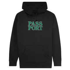 Pass-Port Official Stacked Applique Hood Black