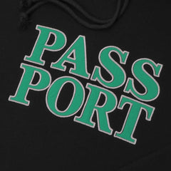 Pass-Port Official Stacked Applique Hood Black