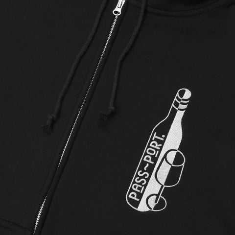 Pass-Port ABV Zip Hood Black