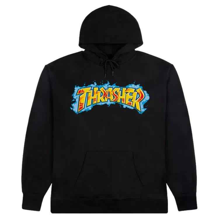 Thrasher Graff Hoody Black