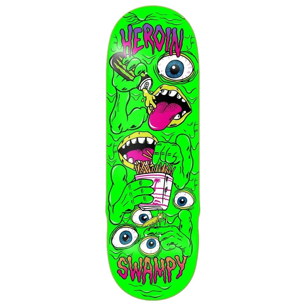 Heroin Swampy Mutate or Die 10.2" Skateboard Deck