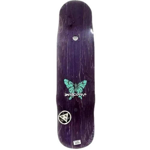 Welcome Skateboards Spidey on Effigy Black 8.8"