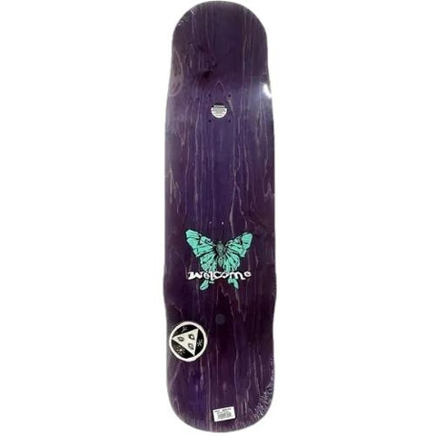 Welcome Skateboards Spidey on Effigy Black 8.8"