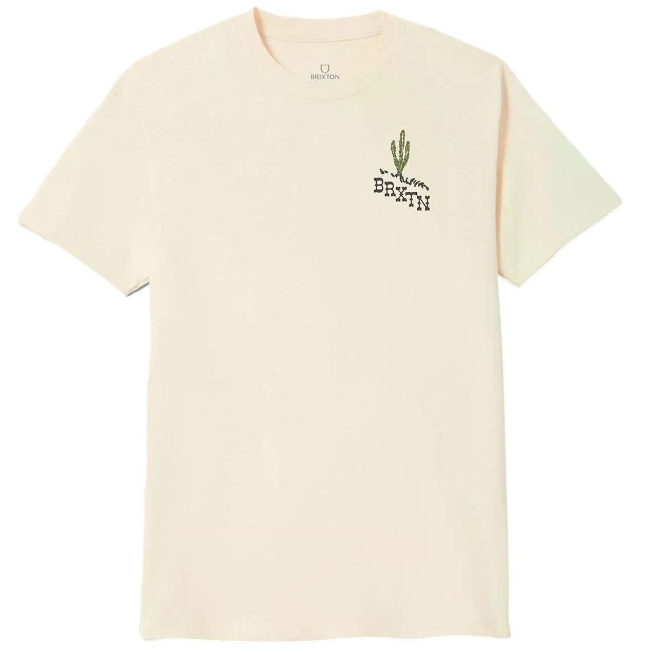 Brixton Kelso Mens Tee Cream
