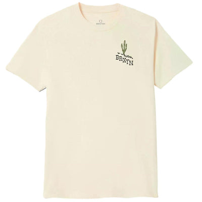 Brixton Kelso Mens Tee Cream