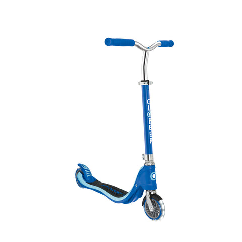 Globber Flow 125 Scooter with Lights - Blue