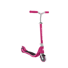 Globber Flow 125 Scooter with Lights - Ruby