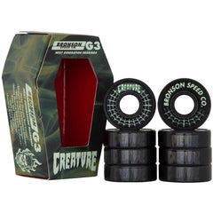 Bronson x Creature G3 Speed Bearings