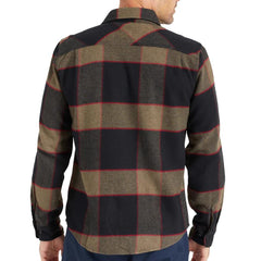 Brixton Bowery Flannel Button Up Heather / Charcoal