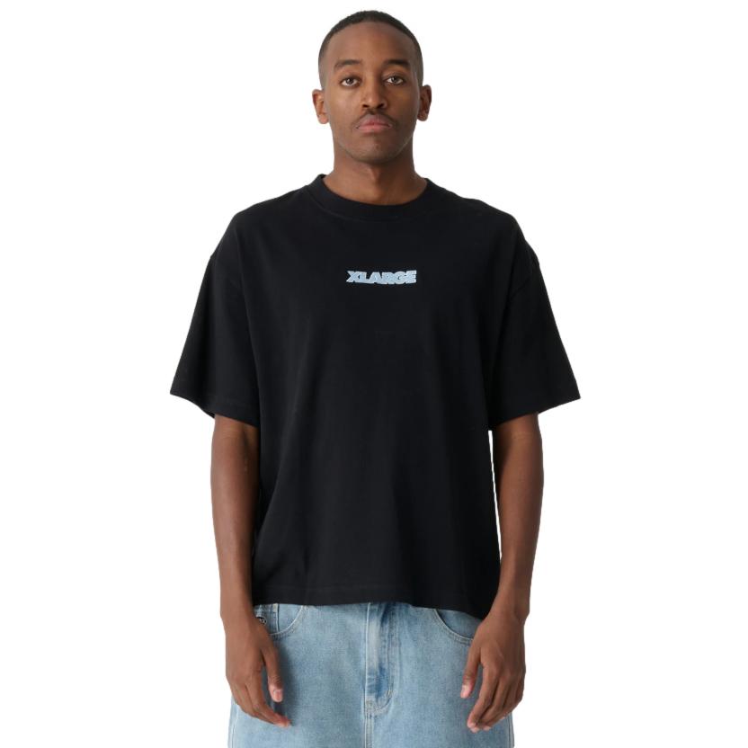X-Large Skeleton Gorilla Fit Tee Black