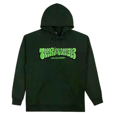 Thrasher Bully Hoody Forest Green