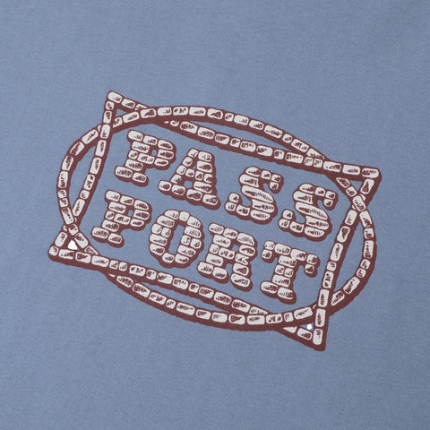Pass-Port Stone Circle Tee Washed Blue