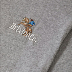Brixton Inwood SS Tee Heaher Grey