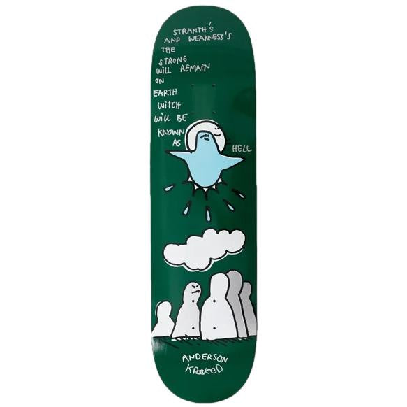 Krooked Mike Anderson Hell Skateboard Deck 8.25"