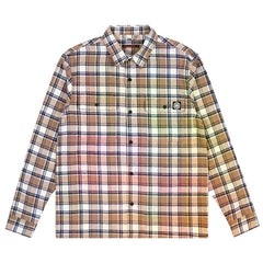 Independent BTG Crest L/S Shirt Ginger Plaid