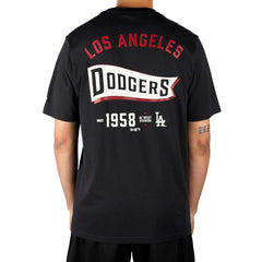 New Era Dodgers Pennant Tee Navy