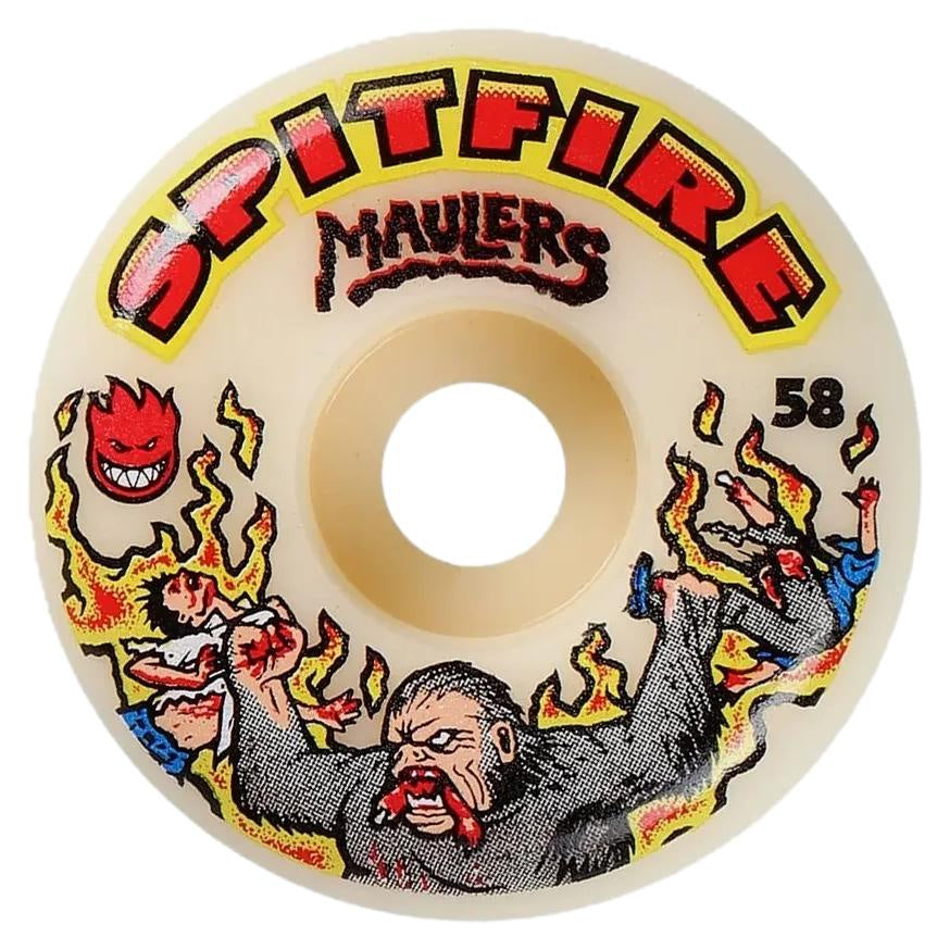 Spitfire Formula Four Maulers Conical Full 99a 58mm Skateboard Wheels