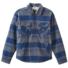 Brixton Durham Lined Jacket Washed Navy / Beige