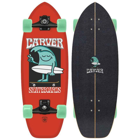 Carver Wavy Davy C5 Raw 28" x 9.75" SurfSkate