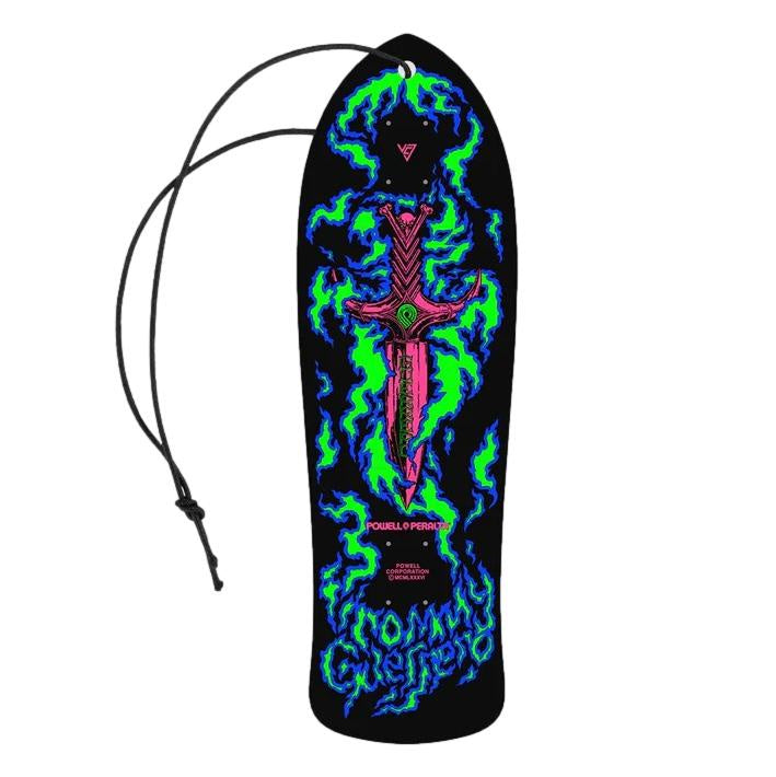 Powell Peralta Bones Brigade Guerrero Blacklight Air Freshner