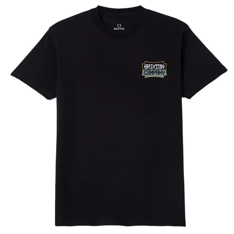 Brixton Pillar S/S T-Shirt Black
