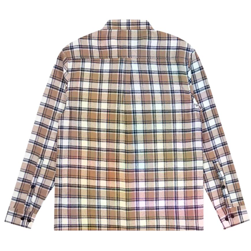 Independent BTG Crest L/S Shirt Ginger Plaid